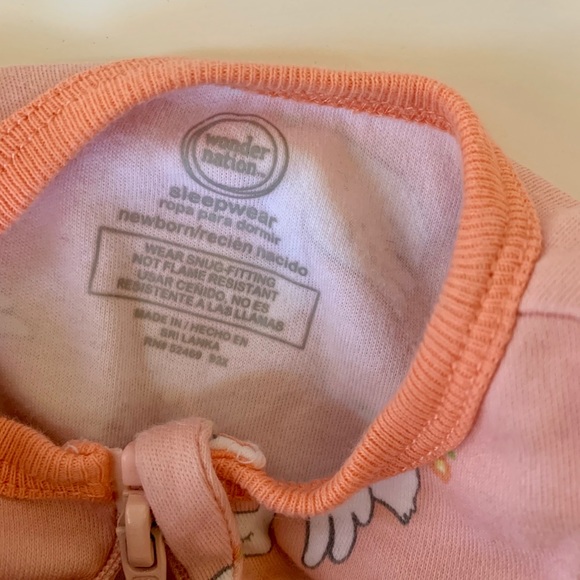 Newborn | Peach Swan Sleep and Play - Picture 4 of 5